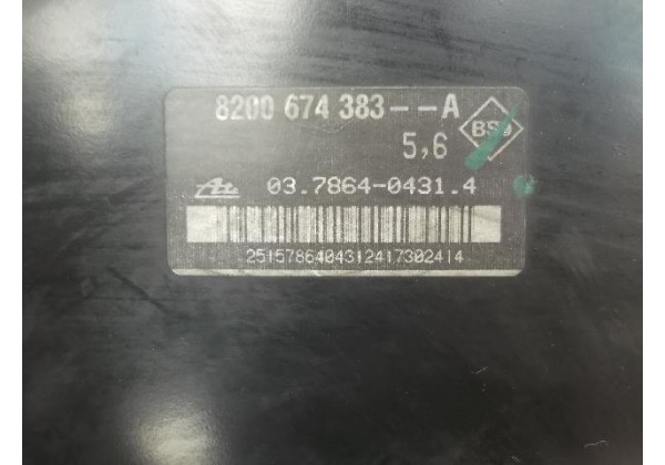 Вакуумний підсилювач гальм Renault Clio III, Modus, 8200674383